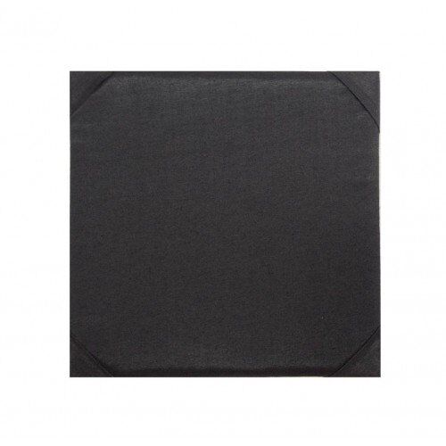 Black Shimmer Silken Nesting Corners for Matrimonial Invitations