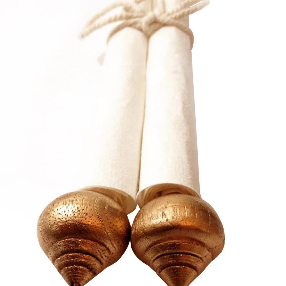 Ancient Scroll Wedding Invitation Crafted from Crimson Mulberry Paper