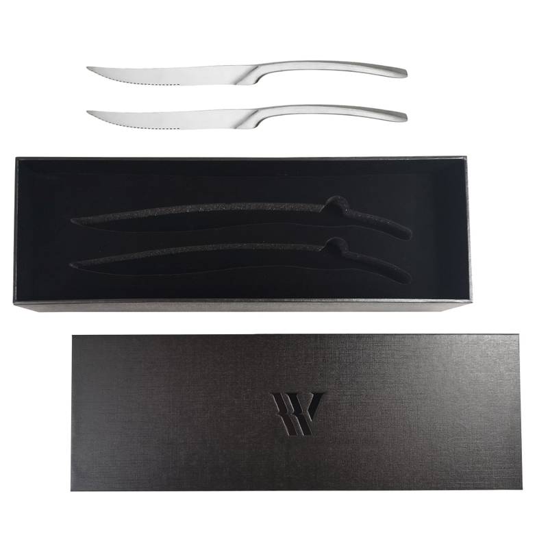 Obsidian Velvet Steaksmith's Haven Box: Cutlery Royal Encasement